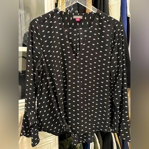Vince Camuto Printed Blouse